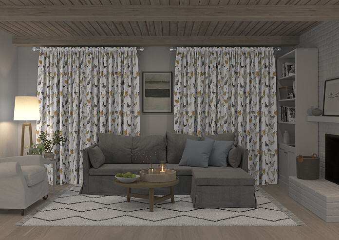 Harriet, Graphite - Made to Measure Curtains - Image 7